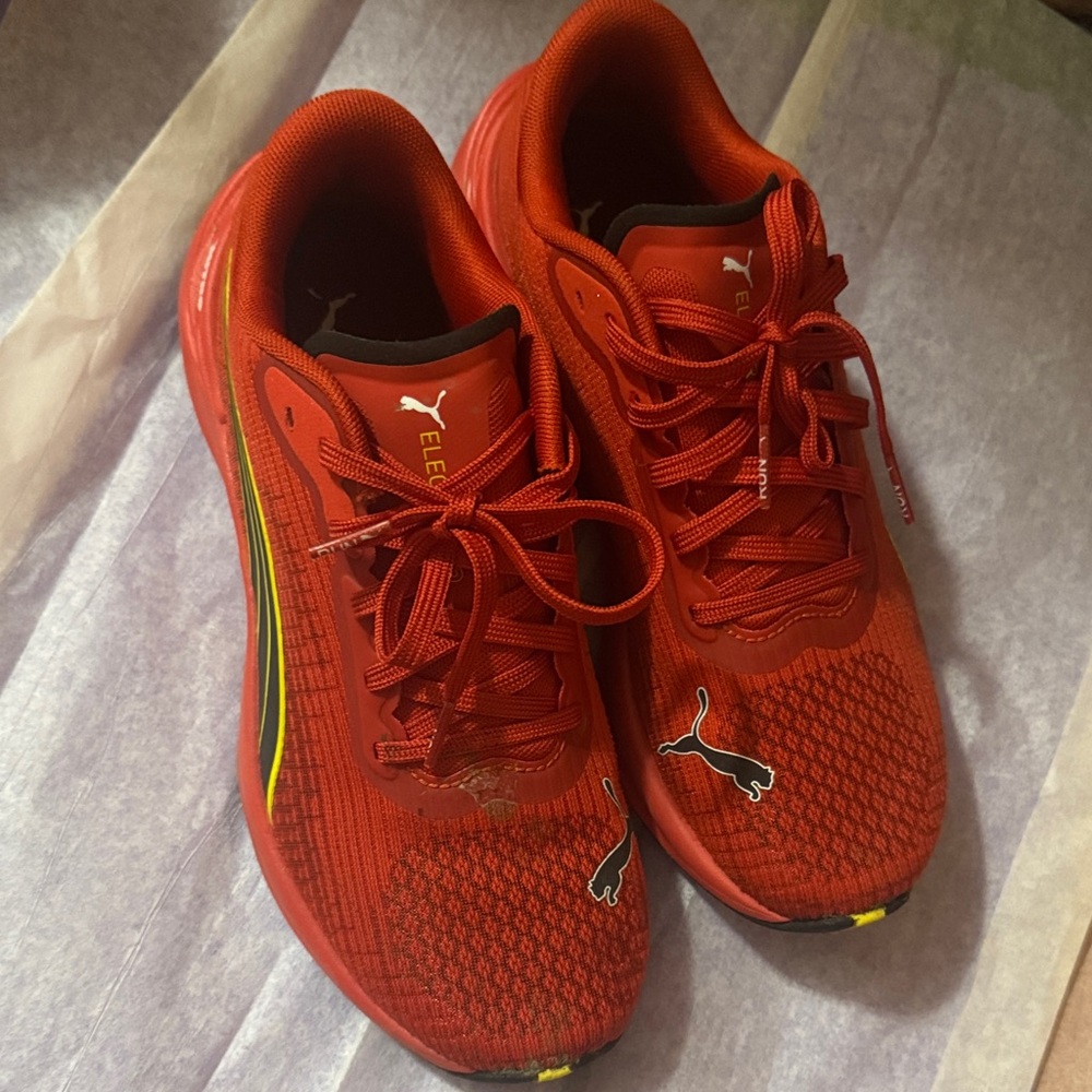 Puma Fiery Red Running Shoes